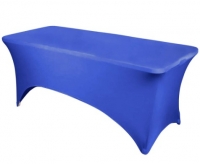 Spandex, Rectangular Blue 6 Ft