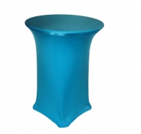 Spandex, Cocktail Table Cover Turquoise