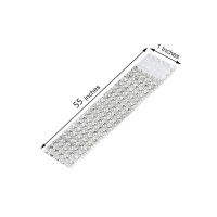 Rhinestone, Silver Diamond Band 1''X 55''