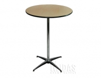 Table, Cocktail 30''R 42'' Tall
