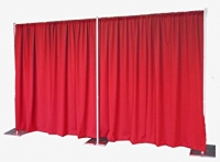 Event Draping, Red Poly Premier Incl. Hardware