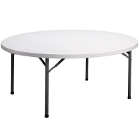 Table, Round 6ft (72'') Seats 10