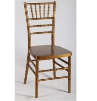 Chair, Chiavari Gold PC With Cushion