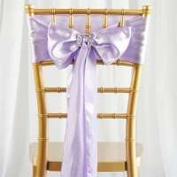 Sash, Satin Lavender 6''x106''