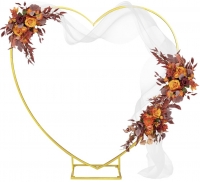 Heart Shape Wedding Arch Backdrop Stand