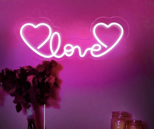 Love Heart LED Neon Sign