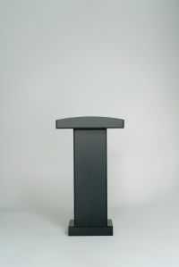 Black Podium Stand