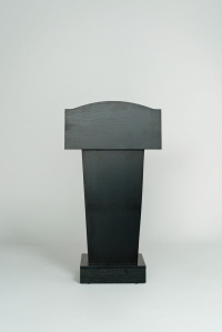 Black Podium Stand
