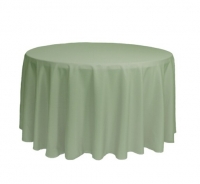Tablecloth, Sage Green, 120'R
